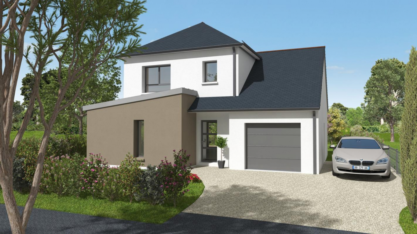 Maison neuve sur terrain de 900m2