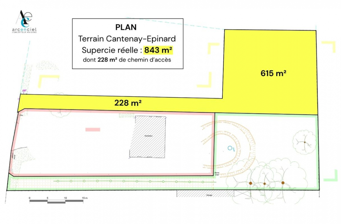 Terrain à bâtir – Cantenay Epinard