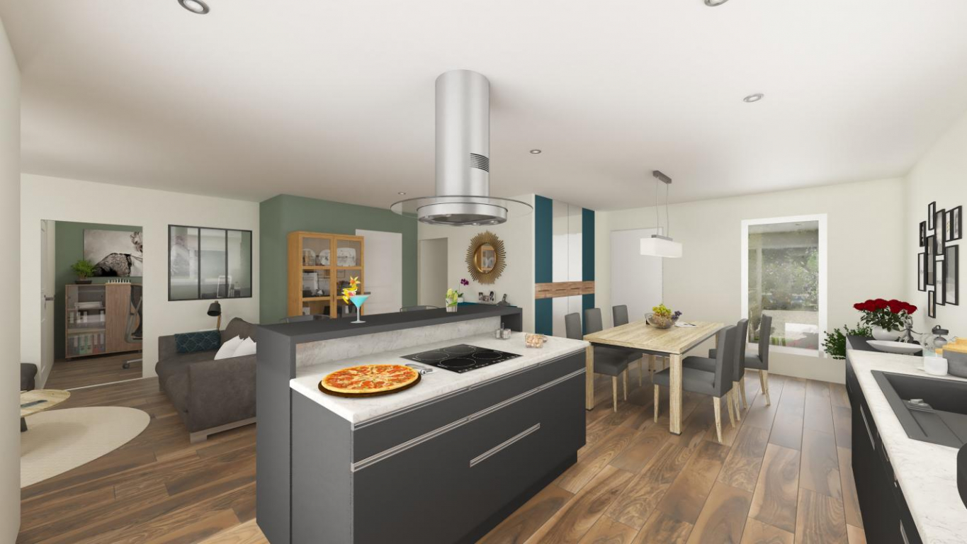 Maison neuve de plain-pied de 110 m² sur terrain de 632 m² – Saint-Barthélemy-d&rsquo;Anjou