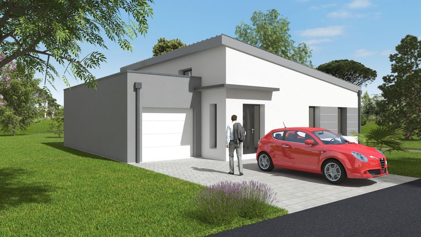 Plan 3D modèle maison Beneteau