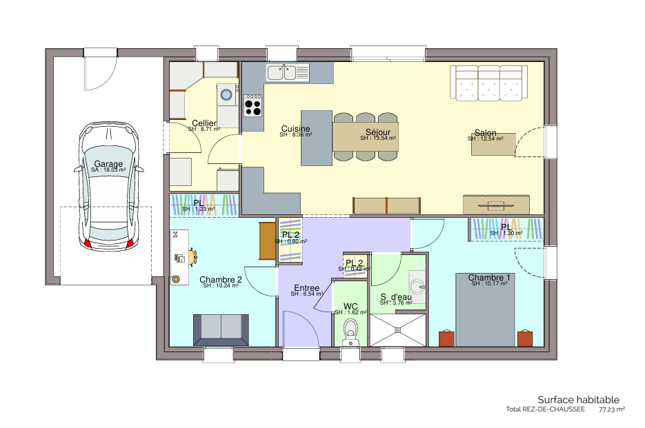 Une peutelle vraiment concevoir plan votre maison Pas tout fait…